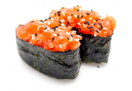 136 sushi tartare de saumon